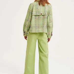 Cks Fashion Boa Jacket In Green*Women Coats & Jackets