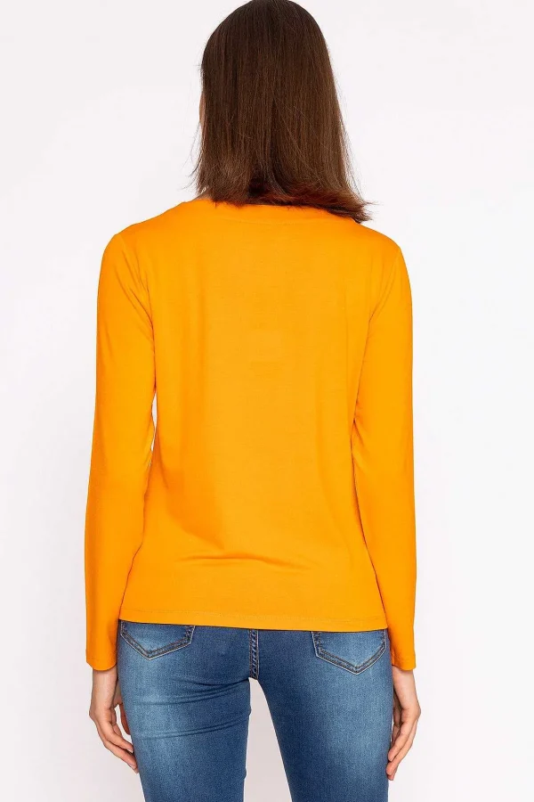 Kelly & Grace Weekend Boat Neck Top In Orange*Women Tops & Blouses