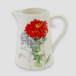 Tipperary Crystal Gift Botanical China Water Jug* Homeware