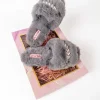 Cherish Accessories Boxed Embellished Slippers In Grey*Women Nightwear