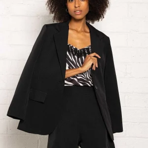 Pala D'oro Sport Boyfriend Blazer In Black*Women Blazers