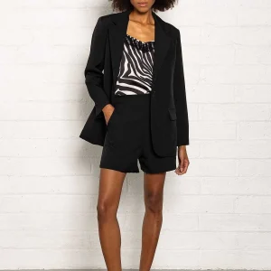 Pala D'oro Sport Boyfriend Blazer In Black*Women Blazers