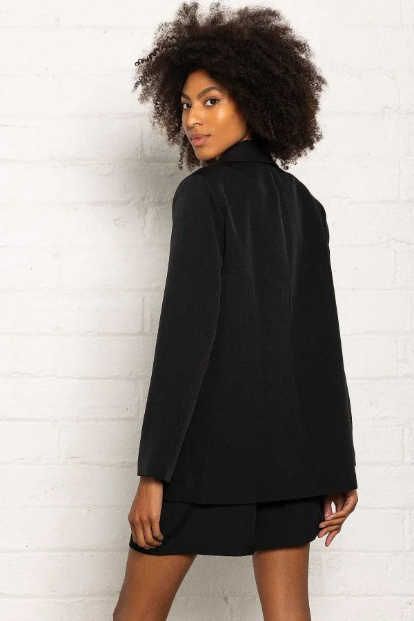 Pala D'oro Sport Boyfriend Blazer In Black*Women Blazers