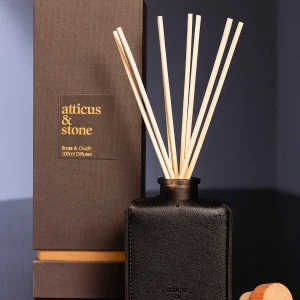 Atticus & Stone Brass And Oudh Reed Diffuser* Homeware