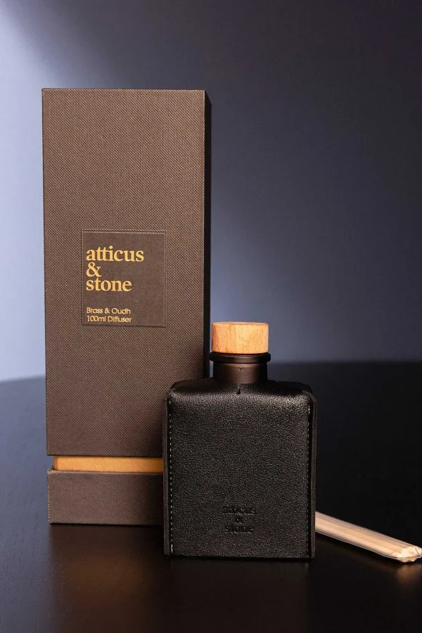 Atticus & Stone Brass And Oudh Reed Diffuser* Homeware