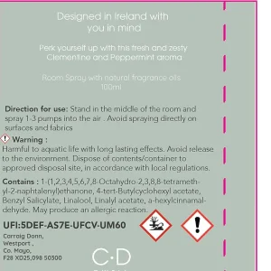 Carraig Donn Dwell Bright Room Spray* Homeware