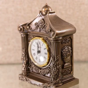 Genesis Bronze Mantle Clock* Homeware