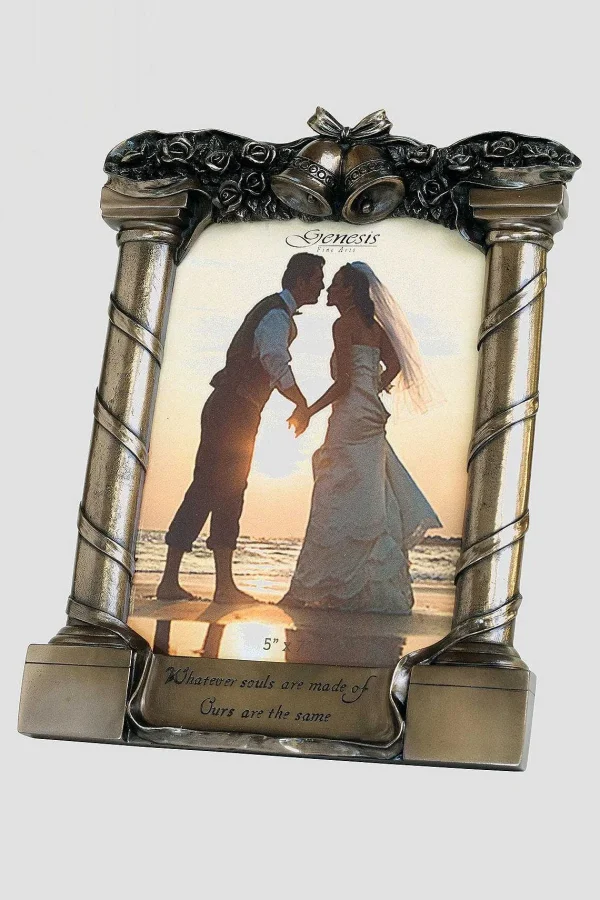 Genesis Bronze Scripted Wedding Frame* Homeware