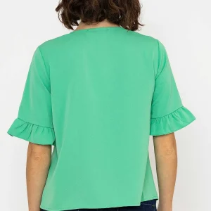 Rowen Avenue Button Blouse In Green*Women Tops & Blouses