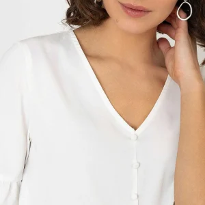 Rowen Avenue Button Blouse In Ivory*Women Tops & Blouses