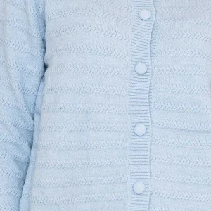 J'aime la Vie Button Up Cardigan In Blue*Women Jumpers & Cardigans