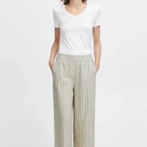 B.Young Byfalakka Beige Cropped Trousers*Women Jeans & Trousers