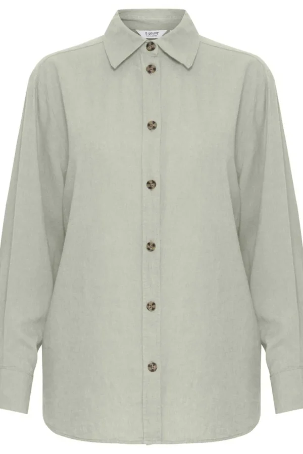 B.Young Byfalakka Beige Shirt*Women Tops & Blouses