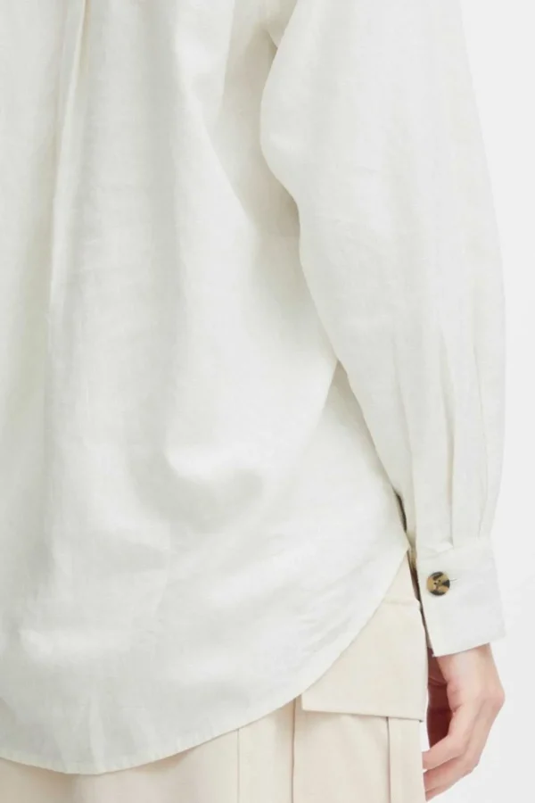 B.Young Byfalakka White Shirt*Women Tops & Blouses