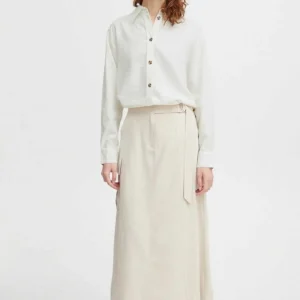 B.Young Byfalakka White Shirt*Women Tops & Blouses