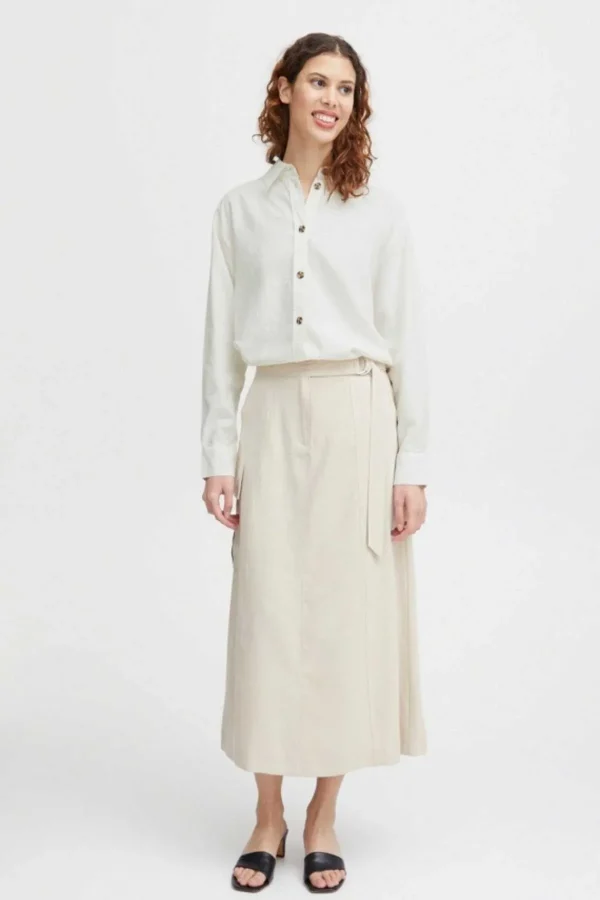 B.Young Byfalakka White Shirt*Women Tops & Blouses