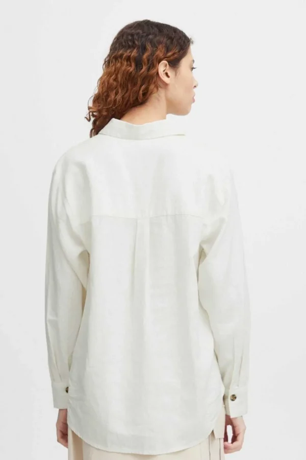 B.Young Byfalakka White Shirt*Women Tops & Blouses