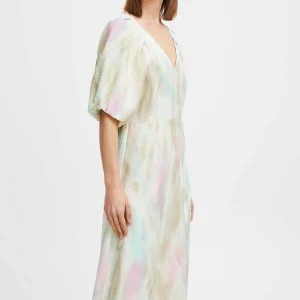 B.Young Byihamma Printed Midi Dress*Women Dresses & Jumpsuits