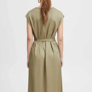 B.Young Byilini Green Midi Dress*Women Dresses & Jumpsuits