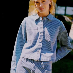 B.Young Bykasio Denim Shirt Jacket*Women Coats & Jackets