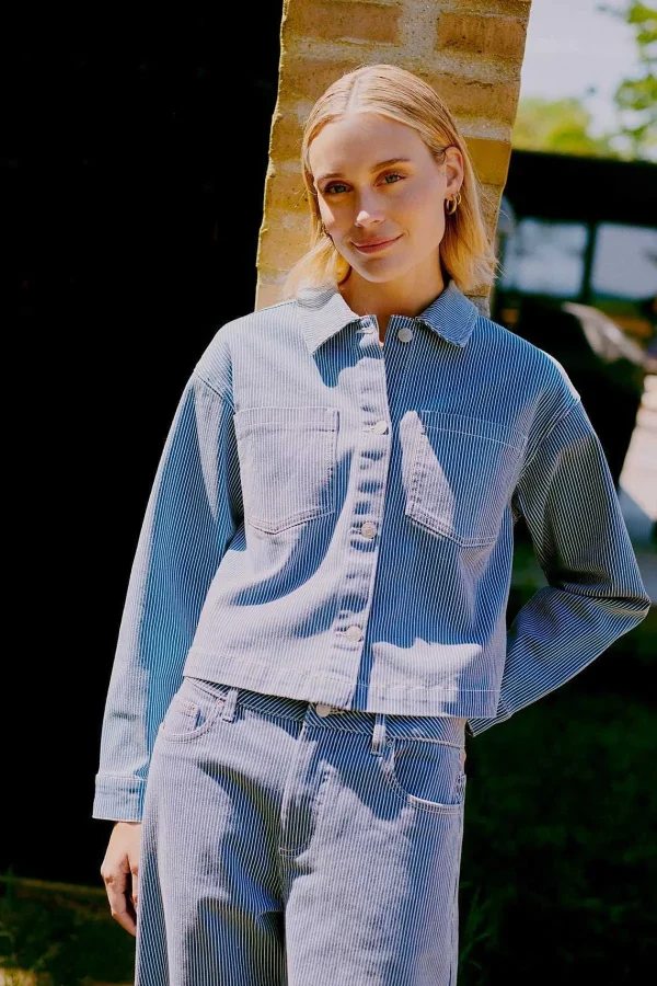 B.Young Bykasio Denim Shirt Jacket*Women Coats & Jackets