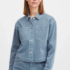 B.Young Bykasio Denim Shirt Jacket*Women Coats & Jackets