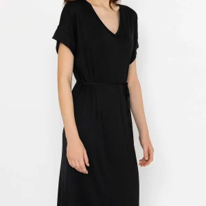 B.Young Bypireni Black Midi Dress*Women Dresses & Jumpsuits