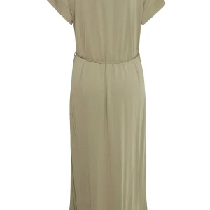 B.Young Bypireni Khaki Green Midi Dress*Women Dresses & Jumpsuits