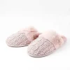 Cherish Accessories Cable Knit Slippers In Pink*Women Nightwear