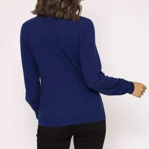 Rowen Avenue 100% Cashmere Knit In Denim*Women Jumpers & Cardigans