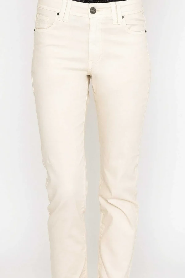 Kelly & Grace Weekend Casual Jean Pants In Ecru*Women Jeans & Trousers