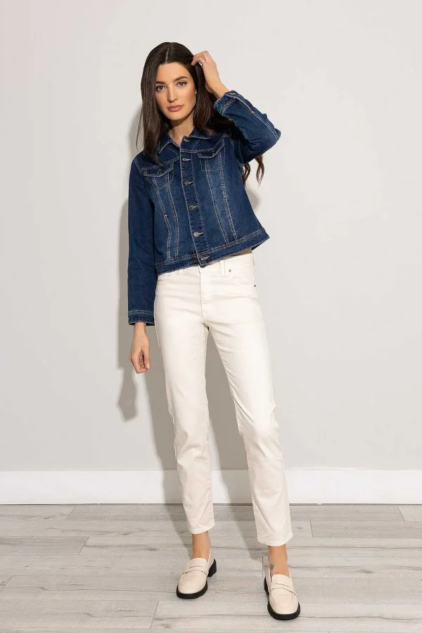 Kelly & Grace Weekend Casual Jean Pants In Ecru*Women Jeans & Trousers