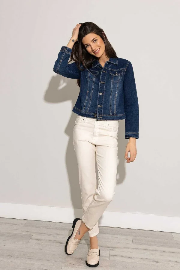 Kelly & Grace Weekend Casual Jean Pants In Ecru*Women Jeans & Trousers