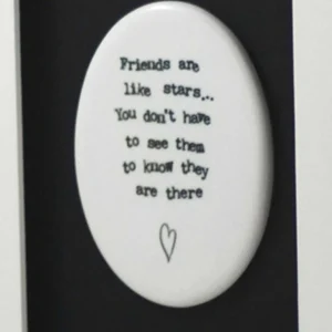 Amilie Ceramic Art- Friends Are Like Stars* Homeware