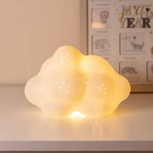 Carraig Donn HOME Ceramic Led Clouds Table Lamp* Homeware
