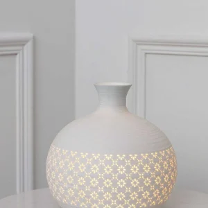 Carraig Donn HOME Ceramic Led Vase Table Lamp* Homeware