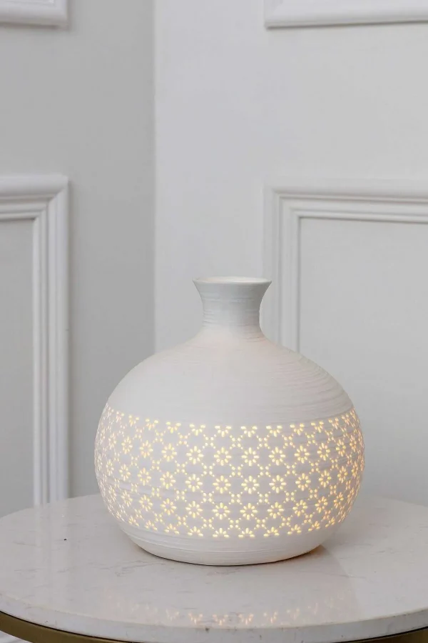 Carraig Donn HOME Ceramic Led Vase Table Lamp* Homeware
