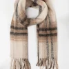 SOUL Accessories Check Scarf In Brown Tones* Accessories