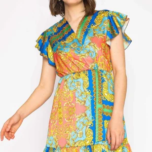 Pala D'oro Cheryl Dress In Multi Print*Women Dresses & Jumpsuits