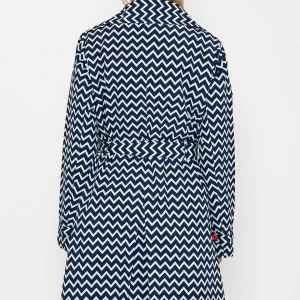 West Quay Chevron Print Mac In Navy*Women Coats & Jackets