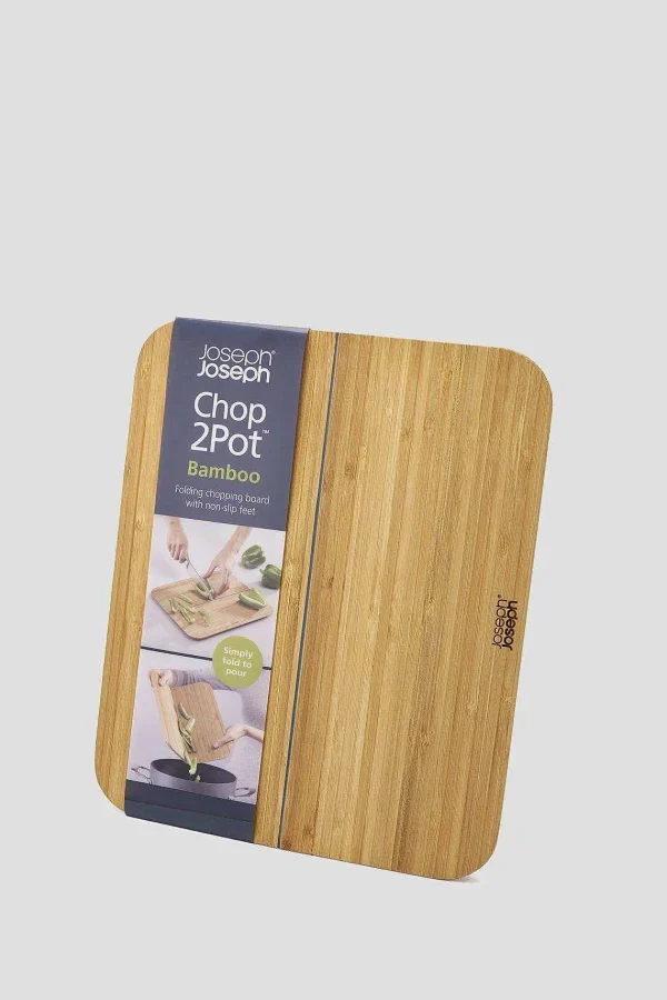 Joseph Joseph Chop2Pot Bamboo Folding Chopping Board* Homeware