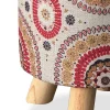 Carraig Donn HOME Circle Pattern Footstool* Homeware