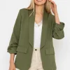 Pala D'oro Classic Blazer In Khaki*Women Blazers