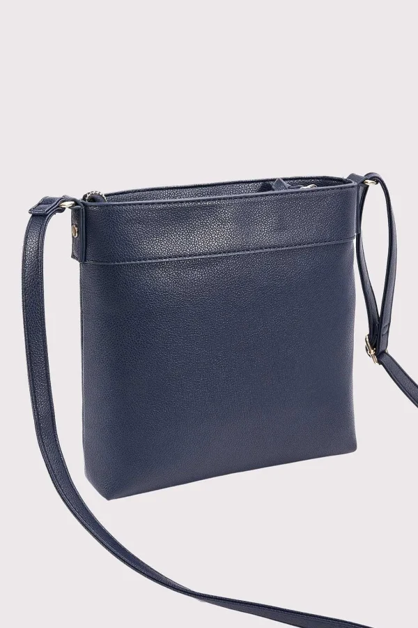 SOUL Accessories Classic Crossbody Front Zip Bag In Navy* Accessories