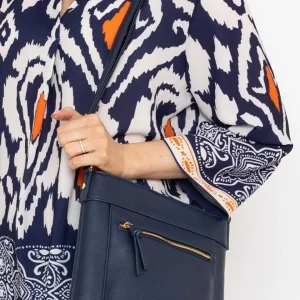 SOUL Accessories Classic Crossbody Front Zip Bag In Navy* Accessories
