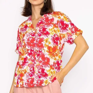 Rowen Avenue Collar Shirt In Floral Print*Women Tops & Blouses