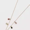 Joularie Coloured Teardrop Chain* Necklaces