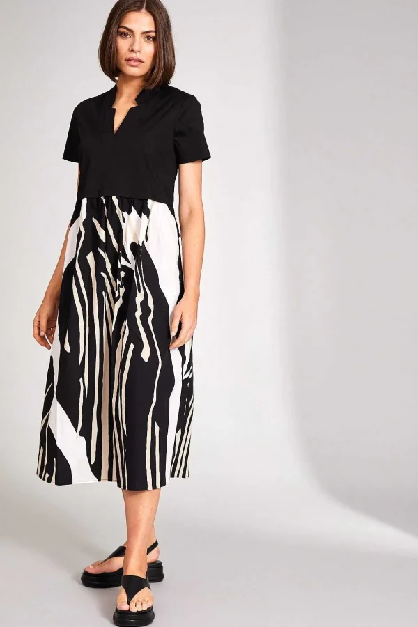 Peruzzi Contract Monochrome Print Dress*Women Dresses & Jumpsuits