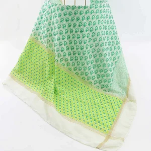 SOUL Accessories Contrast Green Print Scarf* Accessories