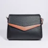 SOUL Accessories Contrast Texture Crossbody In Black* Accessories